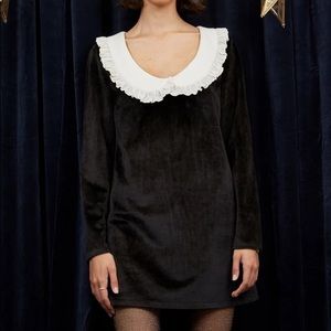 Sister Jane Aquarius Velvet Scoop Dress